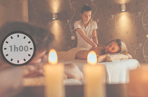 Soin bien-être Massage à la Bougie Corps Duo