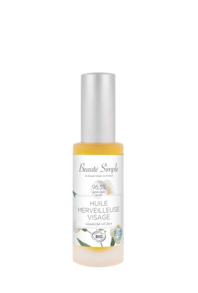 Soin bien-être Huile merveilleuse visage
